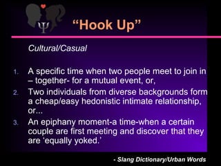 Hookup Definition Slang